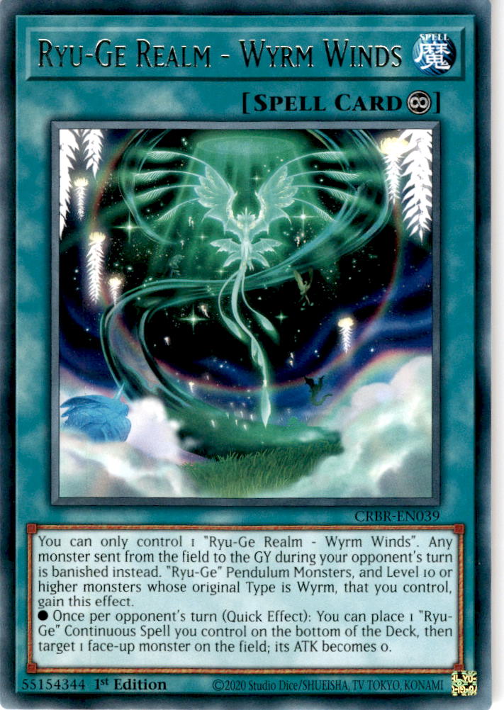 CRBR-EN039 - Ryu-Ge Realm - Wyrm Winds