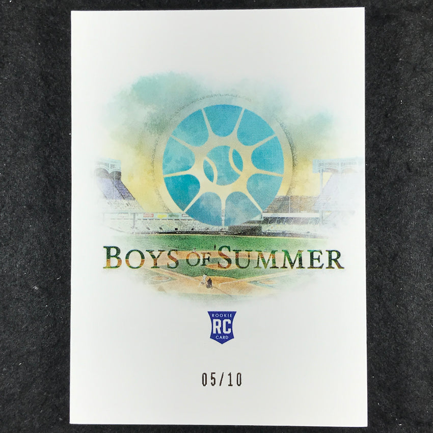 2025 Boys of Summer CAM SMITH Jumbo Swatch Rookie Patch Auto Booklet Gold 5/10