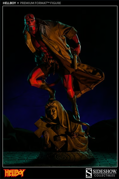Sideshow Collectibles Premium Format Statue Mignola Hellboy Exclusive /500