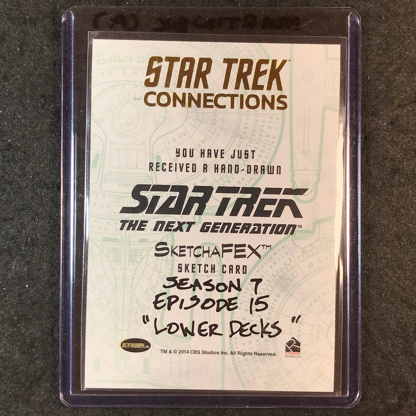2026 Star Trek Connections CARDASSIAN Artist Sketch 1/1 WARREN MARTINECK (A)