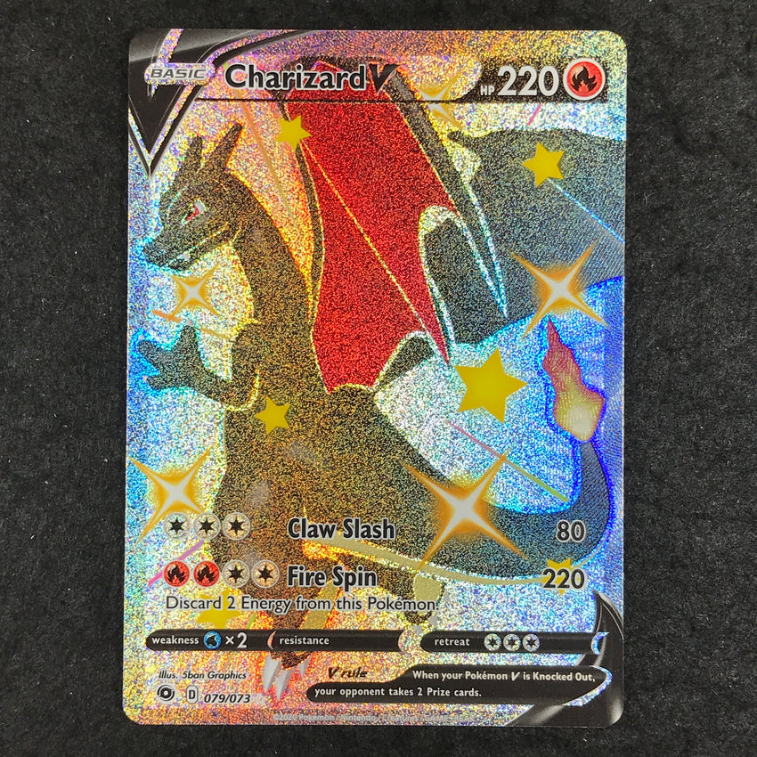 pokemon cards shiny charizard v Charizard V - 079/073 - Shiny Ultra Rare