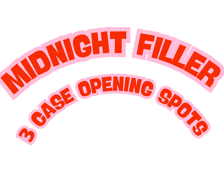 MIDNIGHT FILLER 1 PACK Opening - #31465・Random Team (Feb 10 4pm)