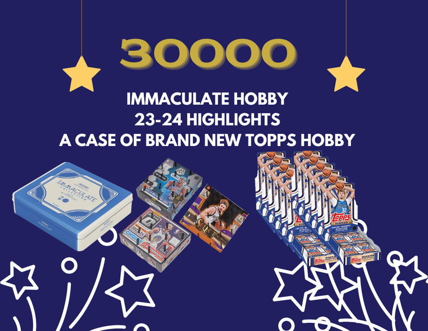 The 30000 - 16-Box Opening ft. Topps, Panini #30000 - Random Team - Oct 31 (4pm)