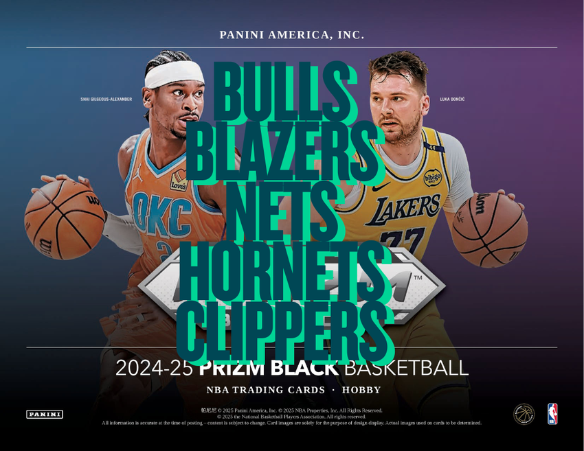 PRIZM BLACK FILLER - 24-25 Prizm Hobby 1-PACK Opening #29963  -  Random Team - Oct 22 (4pm)
