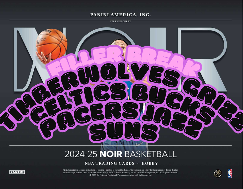 FINAL NOIR CASE FILLER - 24-25 Prizm Hobby 1-PACK Break + PRIZES #28849 -  Random Team - Aug 07 (4pm)