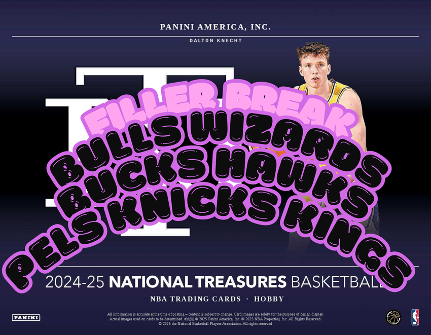 FINAL NT CASE FILLER - 24-25 Prizm Hobby 1-PACK Opening #29176 -  Random Team - Aug 27 (4pm)
