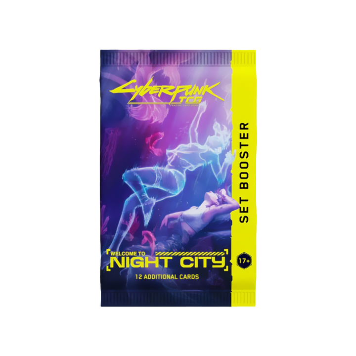 Cyberpunk TCG - Welcome to Night City Booster Pack (Pre Order)-Cherry Collectables