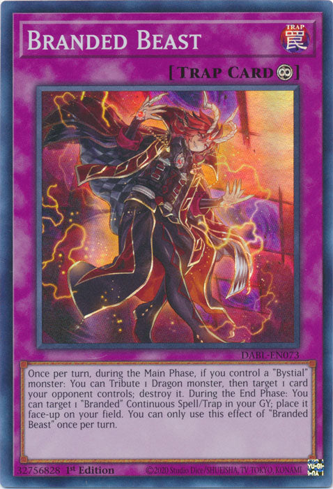 Branded Beast - DABL-EN073 - Super Rare 1st Edition