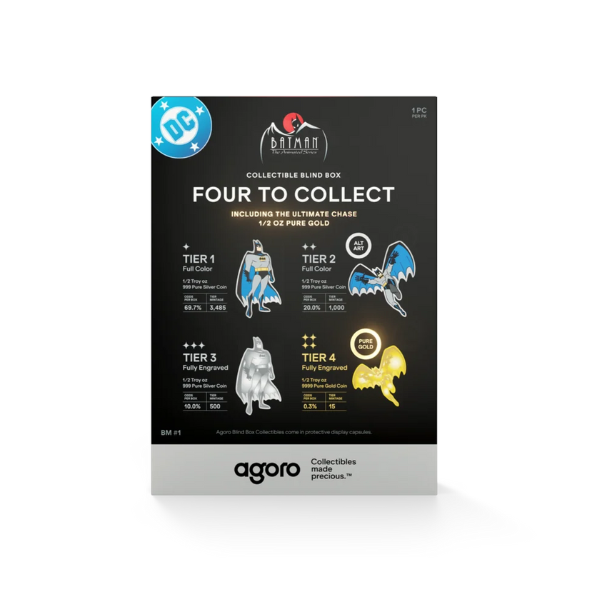 2026 Agoro BATMAN: THE ANIMATED SERIES - BATMAN Blind Box
