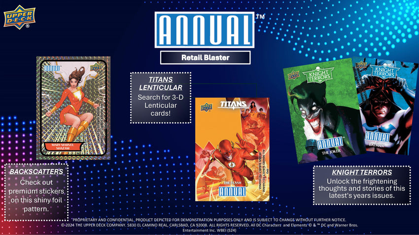 2023-24 Upper Deck DC Annual Trading Cards Blaster Box