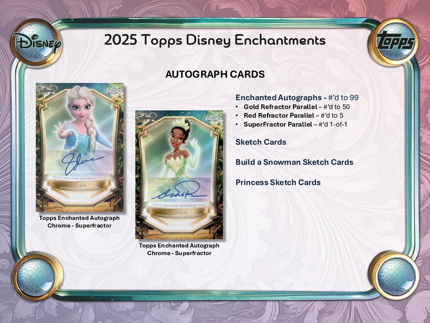 2025 Topps Disney Wonder 7-Pack Blaster Box