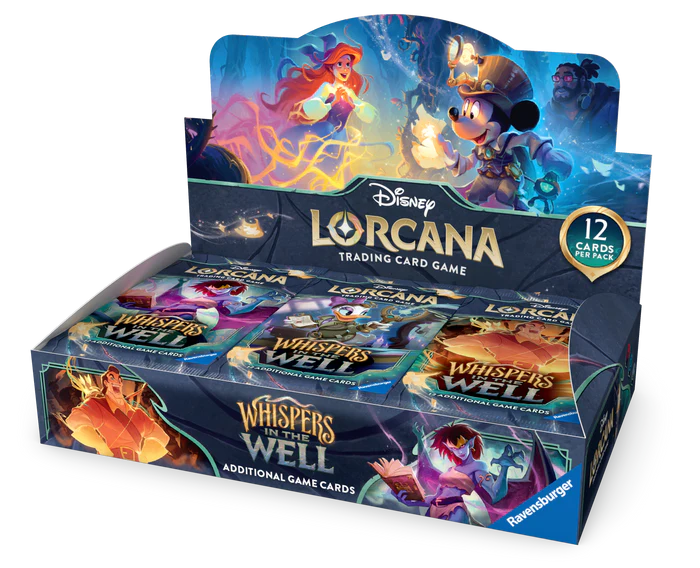 Lorcana TCG Disney Whispers In The Well Booster Box