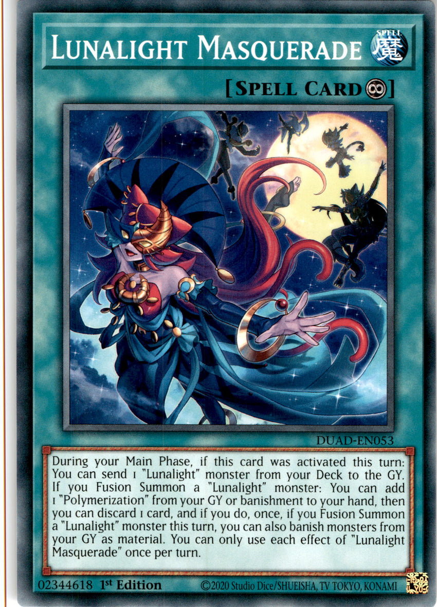 PLAYSET (3) 3x Lunalight Masquerade - DUAD-EN053