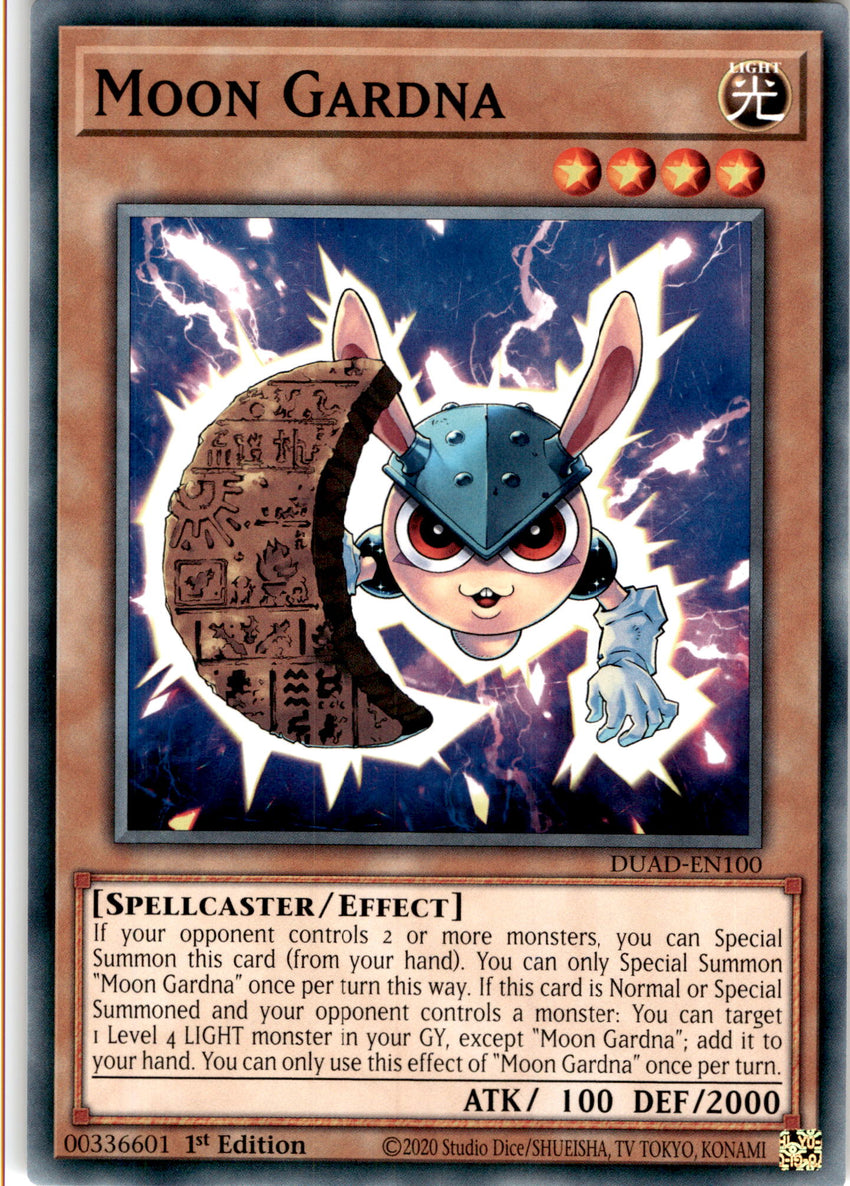 Moon Gardna - DUAD-EN100 - Common 1st Edition
