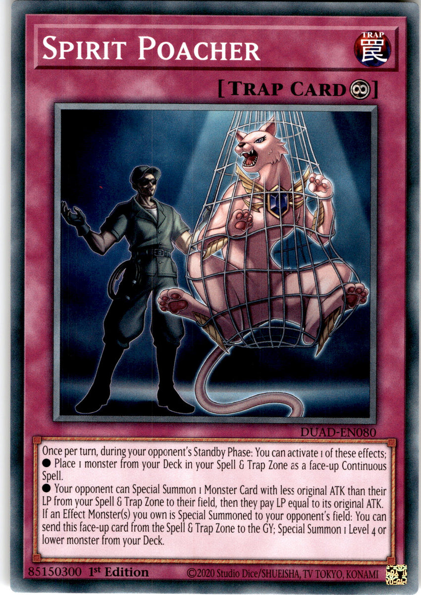 Spirit Poacher - DUAD-EN080 - Common 1st Edition