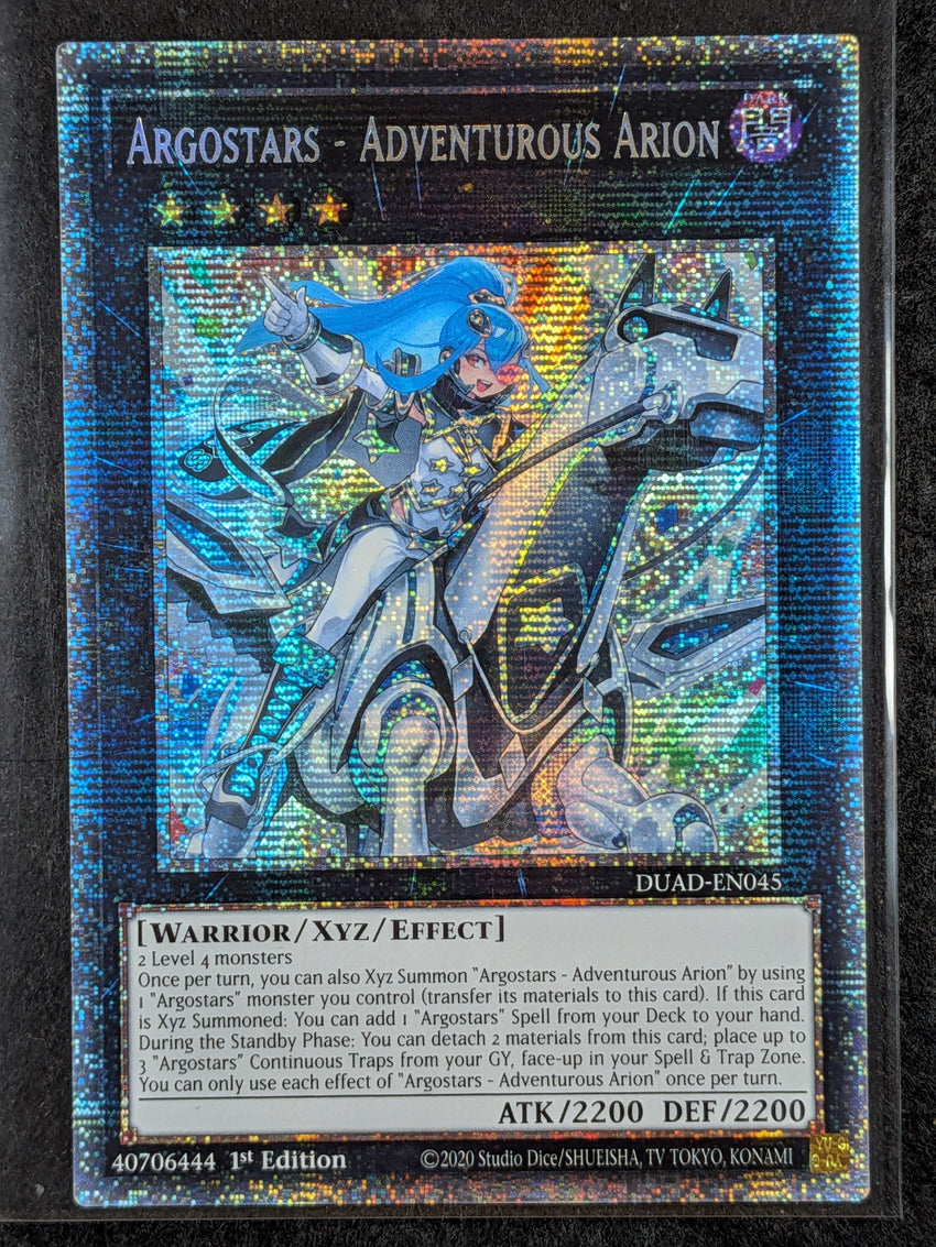 [STARLIGHT RARE] Argostars - Adventurous Arion - DUAD-EN045 - 1st Edition
