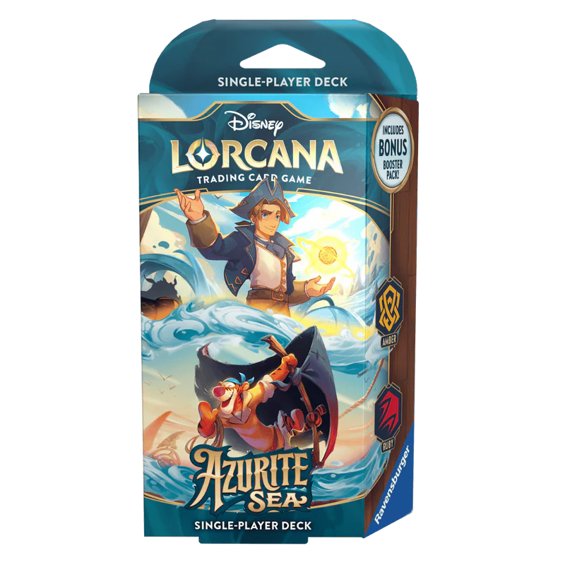 Lorcana TCG Disney Azurite Sea Starter Deck