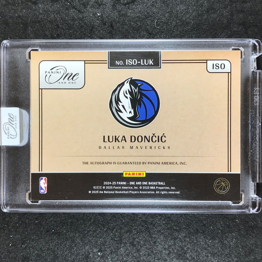 2024-25 One and One LUKA DONCIC ISO Auto 46/49