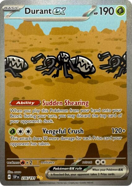 Durant ex - 236/191 - [SPECIAL] Illustration Rare Surging Sparks