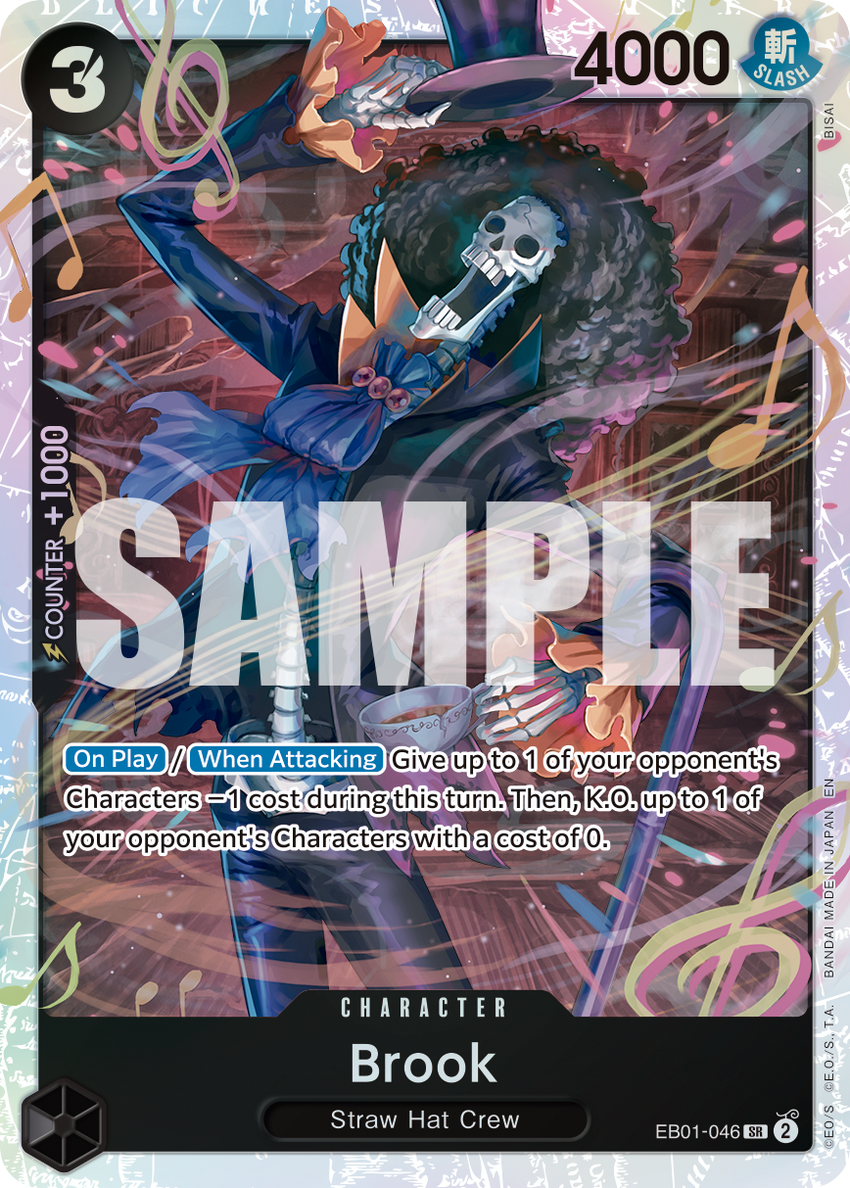 Brook - EB01-046 (Reprint) - Super Rare [PRB-02] Premium Booster - THE BEST - VOL. 2