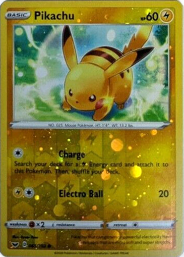 Pikachu - 065/202 - Cosmos Reverse Holo Promo