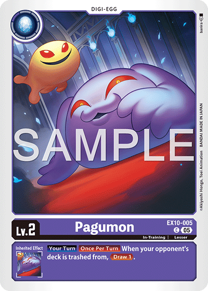 Pagumon (EX10-005) - Common EX10 Sinister Order