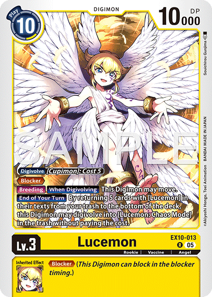 Lucemon (EX10-013) - Rare EX10 Sinister Order