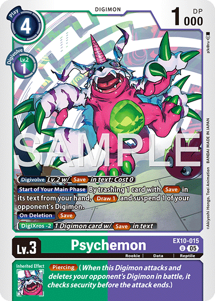 Psychemon (EX10-015) - Uncommon EX10 Sinister Order