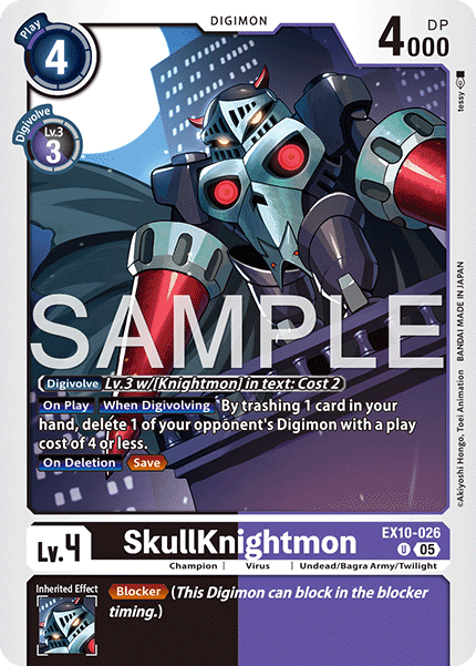 SkullKnightmon (EX10-026) - Uncommon EX10 Sinister Order