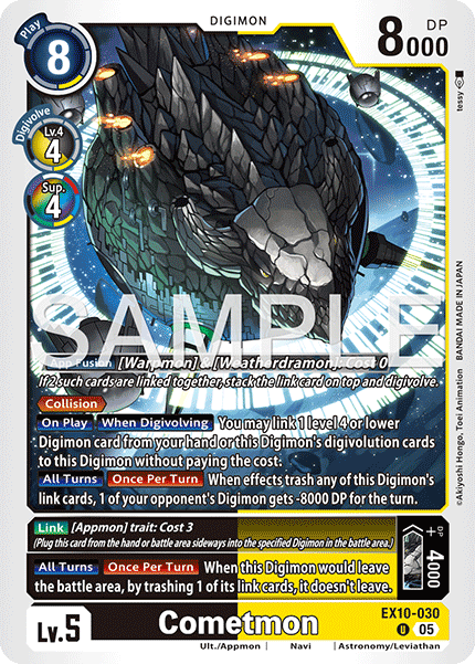Cometmon (EX10-030) - Uncommon EX10 Sinister Order