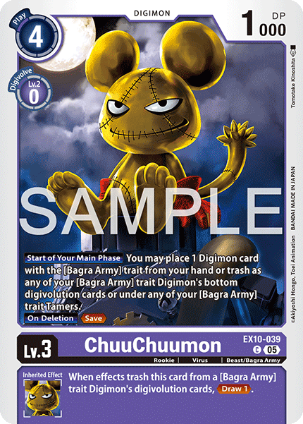 ChuuChuumon (EX10-039) - Common EX10 Sinister Order
