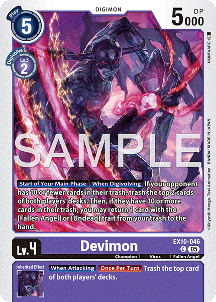 Devimon (EX10-046) - Common EX10 Sinister Order