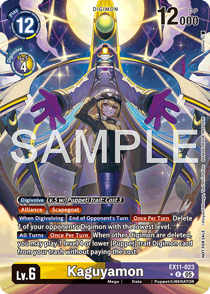 Kaguyamon (EX11-023) (Box Topper) - Digimon Dawn of Liberator