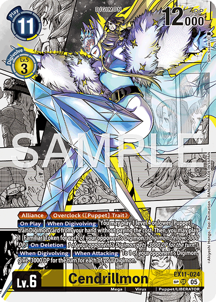 [SP] Cendrillmon (EX11-024) - Digimon Dawn of Liberator