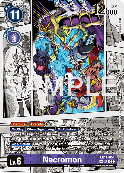 [SP] Necromon (EX11-051) - Digimon Dawn of Liberator