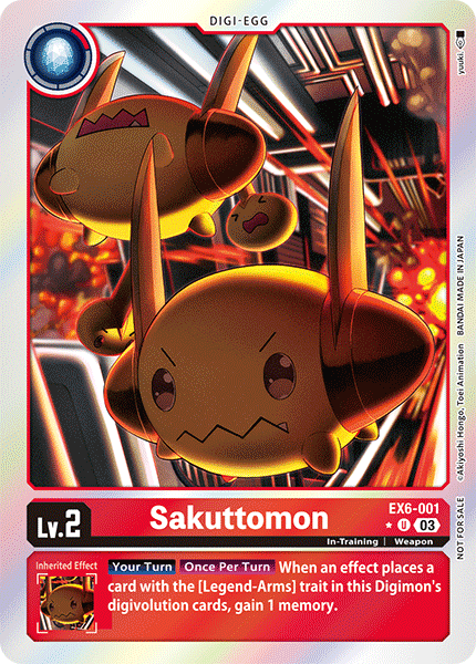 Sakuttomon EX6-001 - Box Topper EX06 Infernal Ascension