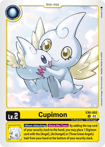 Cupimon EX6-003 - Uncommon EX06 Infernal Ascension