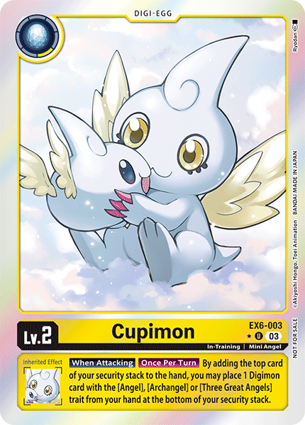 Cupimon EX6-003 - Box Topper EX06 Infernal Ascension