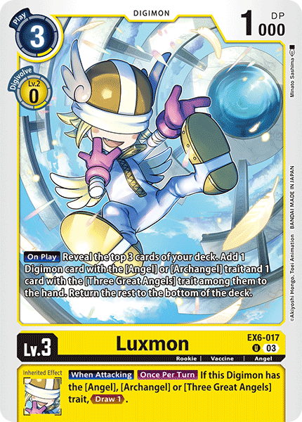 Luxmon EX6-017 - Uncommon EX06 Infernal Ascension