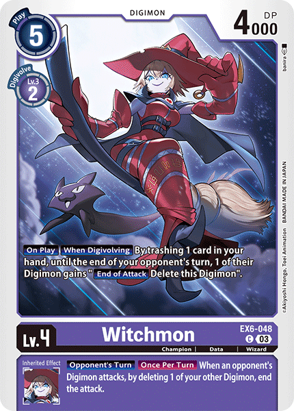 Witchmon EX6-048 - Common EX06 Infernal Ascension