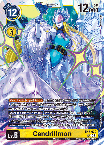 Cendrillmon EX7-030 - Super Rare EX07 Digimon Liberator
