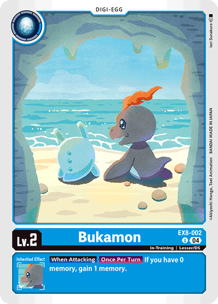 Bukamon EX8-002 - Uncommon EX08 Chains of Liberation