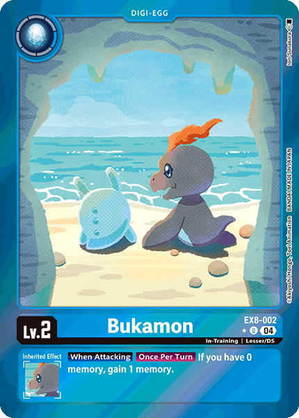 Bukamon EX8-002 - UC Limited Foil EX08 Chain of Liberation