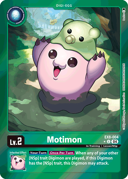Motimon EX8-004 - UC Limited Foil EX08 Chain of Liberation