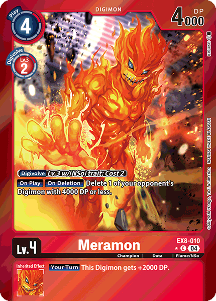 Meramon EX8-010 - C Limited Foil EX08 Chain of Liberation