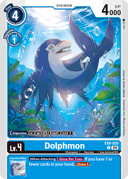 Dolphmon EX8-020 - Common EX08 Chains of Liberation