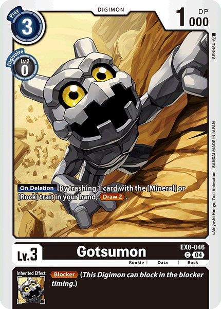 Gotsumon EX8-046 - Common EX08 Chains of Liberation