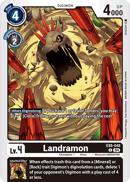 Landramon EX8-048 - Common EX08 Chains of Liberation