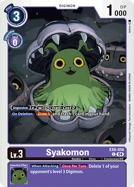 Syakomon EX8-056 - Common EX08 Chains of Liberation
