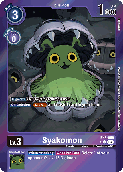 Syakomon EX8-056 - C Limited Foil EX08 Chain of Liberation